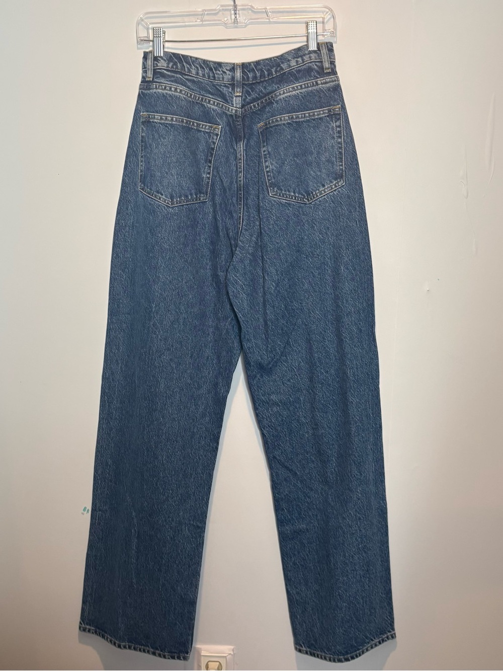 & Other Stories The Dear Cut 90s Wide Leg Jeans Medium Wash - Picture 4 of 5
